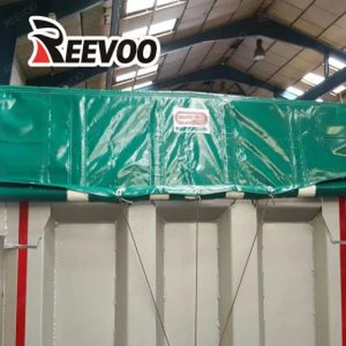 Fleksibilitet, rivebestandig PVC presenning lastebildeksel