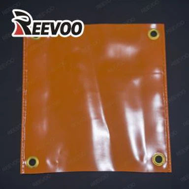 Oransje PVC presenningstrekk